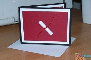 How To Turn A Simple Handmade Graduation Card Into A Graduation Gift Card Holder