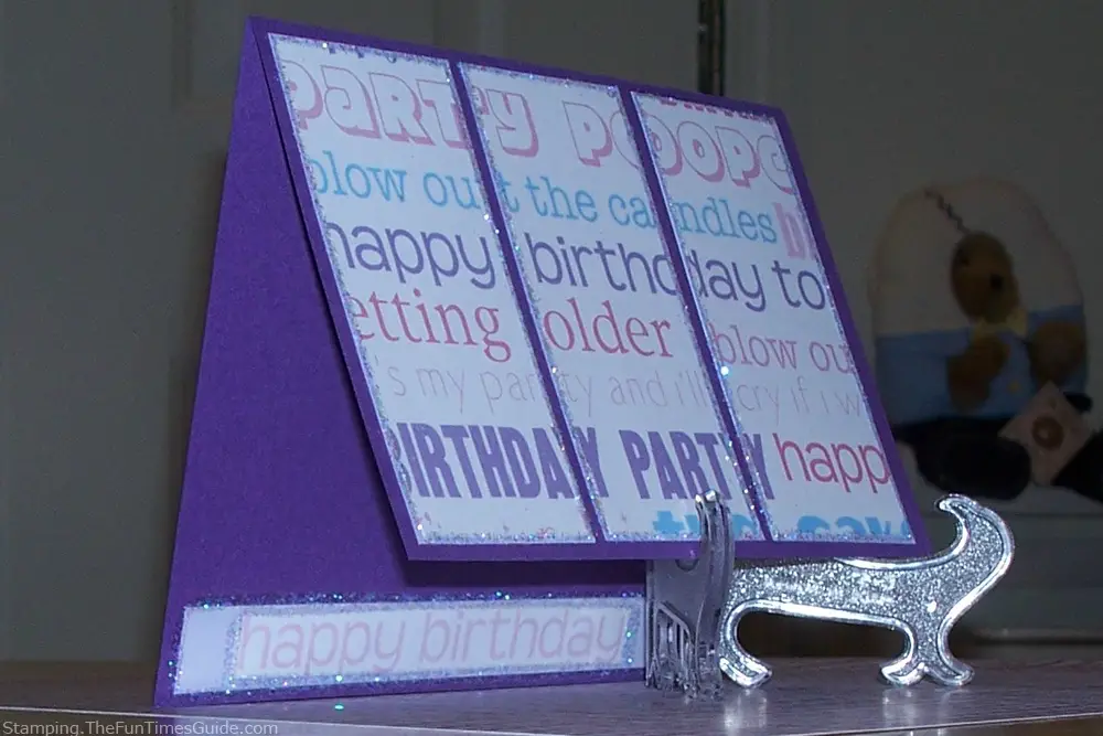happy birthday cards homemade. Birthday card. How To Make
