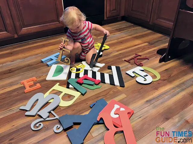 Wooden Alphabet Letters Set, Painted Wooden Letters, Wall Hanging, Nursery  Decor, Alphabet Wall, ABC Wall, Nursery Wall Art 