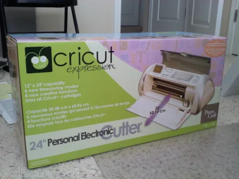 This is the Cricut Expression cutting machine that is so popular. 
