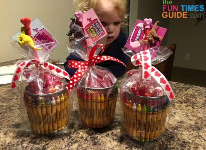Simple Teacher Gift Basket Ideas: $3 DIY Valentine Gifts For Your Favorite Teachers