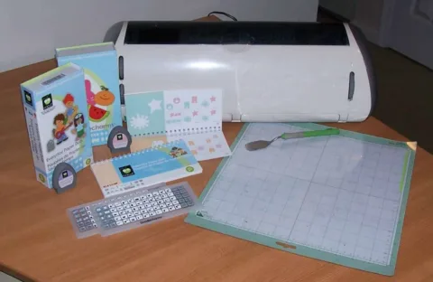 This is my Cricut Expression machine and some of the items I talk about in my review.